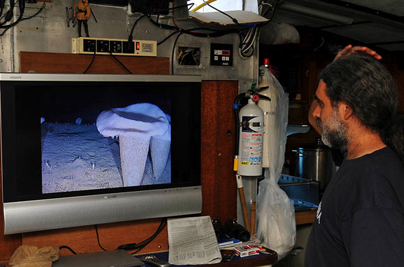 Oceana Ranger Expedition: underwater robot ROV ( Remote Operated Vehicle ) Canary Island, Spain