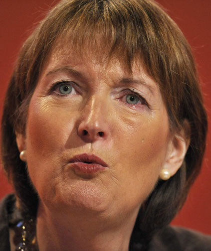 Labour conference day 4: Deputy Leader, Harriet Harman, speaks at the Labour Party Conference