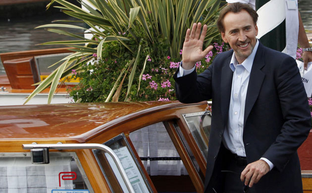 Venice: The Road premiere: Venice 2009: Nicholas Cage