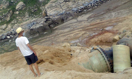 Anti pollution riots in Quanzhou, Fujian, China