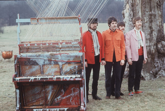 Jane Bown and The Beatles: The Beatles in Knole Park, filming The Magical Mystery Tour 