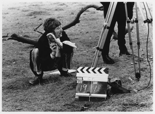 Jane Bown and The Beatles: John Lennon of The Beatles in Knole Park filming The Magical Mystery Tour