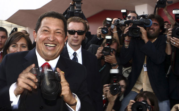 Venice film festival 2: Hugo Chavez at the South of the Border premiere