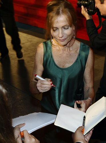 Venice film festival 2: Isabelle Huppert at White Material premiere