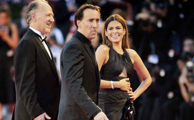 Venice film festival 2: Nicolas Cage, Eva Mendes, Werner Herzog Bad Lieutenant premiere