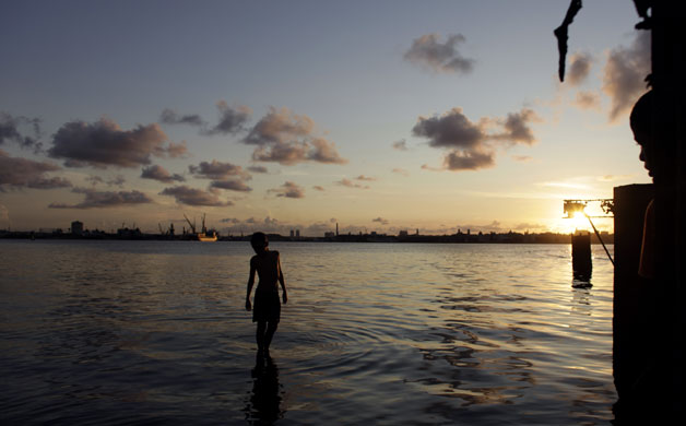 24 hours in pictures: procession honouring the Virgin of Regla in Havana