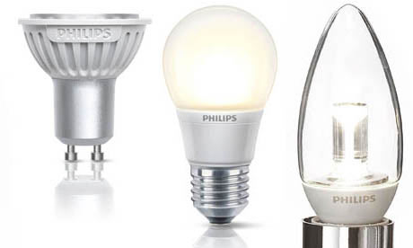 Electricity blog : New energy saving LED bulbs from Philips