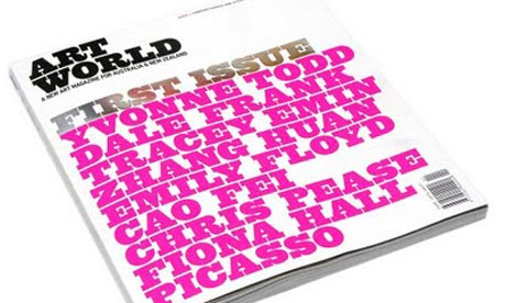 Art World Magazine first issue