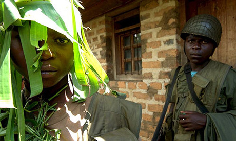 Child soldiers in eastern Congo