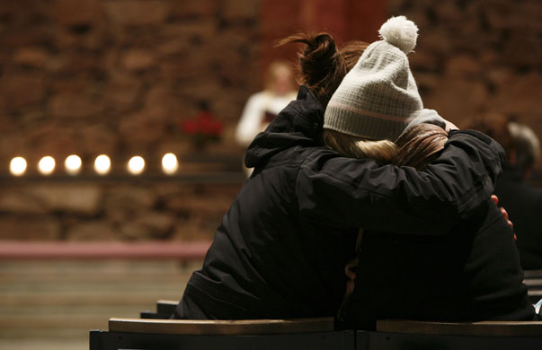 24 hours: Espoo, Finland: vigil for the victims of shooting at a shopping mall 