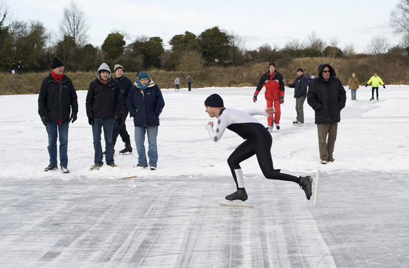Fen skating: A start in the mens mile