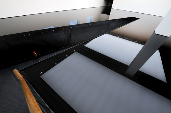 Richard Wilson 20:50: Richard Wilson's art installation 20:50