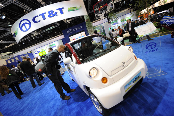 Green cars in Detroit: A journalist looks at the CT&T City EV eZone electric car