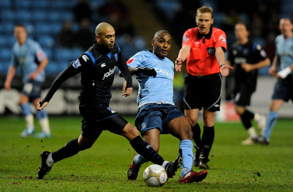 FA Cup 3rd Round: Sky Blues' Clinton Morrison and Pompey's Anthony Vanden-Borre
