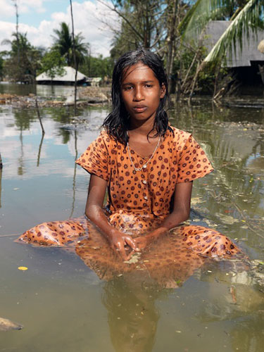 Sinking Sundarbans: Anjana Koya in the water