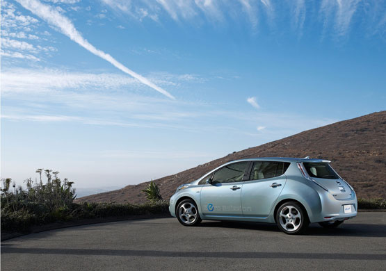 10 green cars to watch : Nissan LEAF electric car