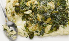 Jane Baxter's creamed parsnips with roasted winter vegetables and walnuts recipe