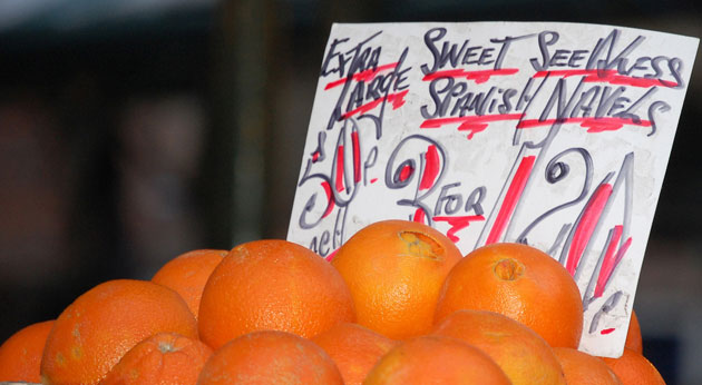 Leigh Bell's assignment: Leigh Bell participates in the street markets monthly assignment