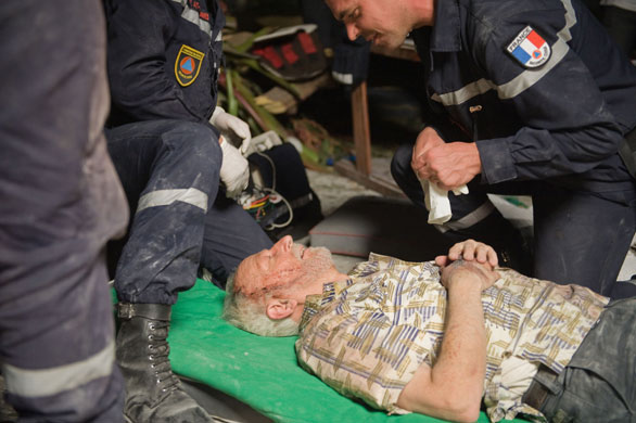 haiti quake: us survivor rescued in haiti