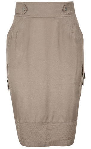 Trends: utility: Pencil skirt