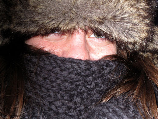 In Pictures: Hibernation: Harriet keeps out the cold