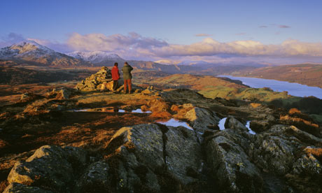 Hiking Above Coniston Water