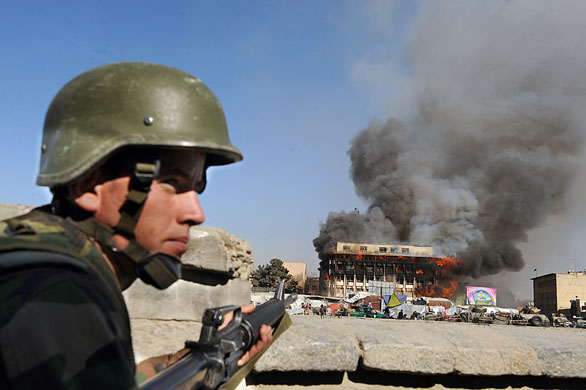 violence in kabul: taliban attack in kabul