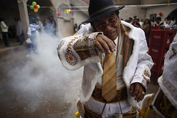 24 hours: Andean Carnival in  Caquiaviri, Bolivia