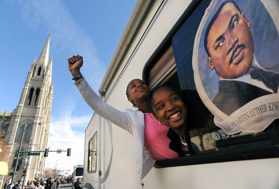 24 hours : denver celebrates martin luther king day 
