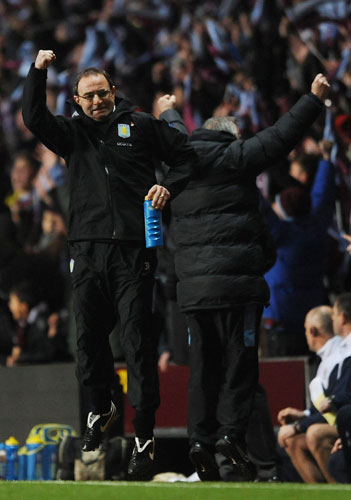 Wednesday Football: Martin O'Neill celebrates a goal