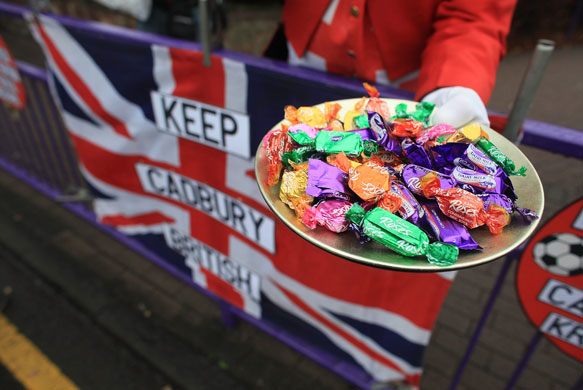 Week in Business: Local campaigner Ray Egan dressed as John Bull gives out sweets