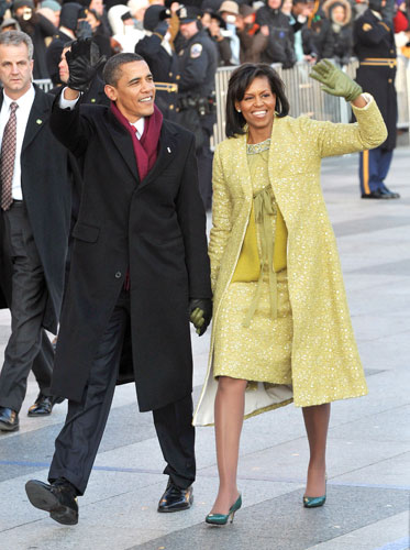 Michelle Obama: Obama Inaugural Parade