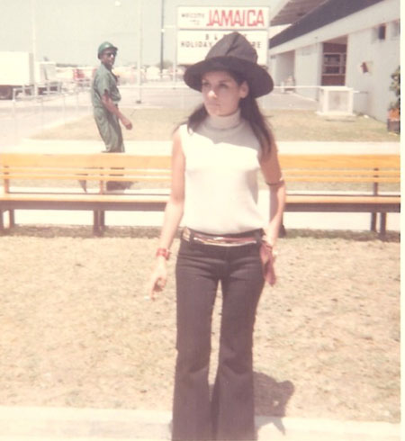 My Mom, the Style Icon: Marilyn on holiday in Jamaica