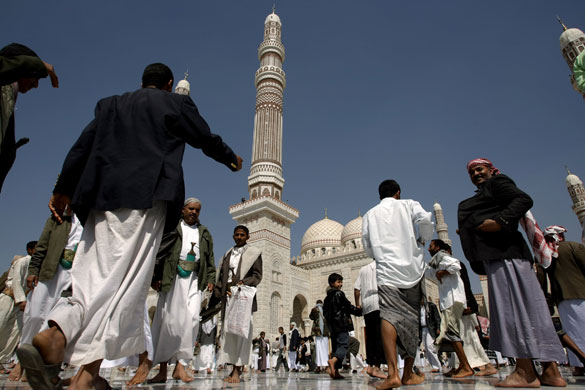 Yemen : Saleh mosque in Sanaa, Yemen 