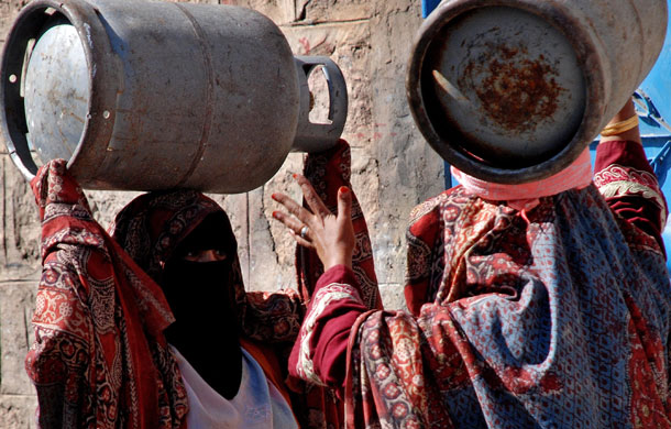 Yemen : gas shortage in Yemen 