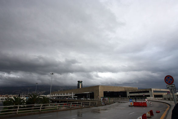 Plane crash in Beirut: The road leading to Beirut international airport is deserted
