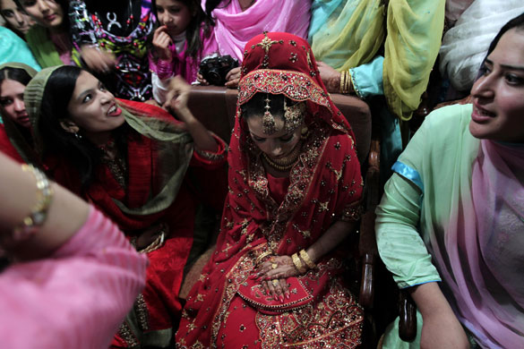 24 hours in pictures: Islamabad, Pakistan: A wedding party
