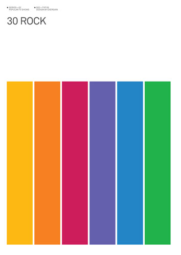 Exergian: 30 Rock poster created by Albert Exergian