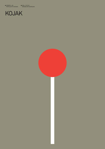 Exergian: Kojak poster created by Albert Exergian