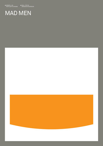 Exergian: Mad Men poster created by Albert Exergian