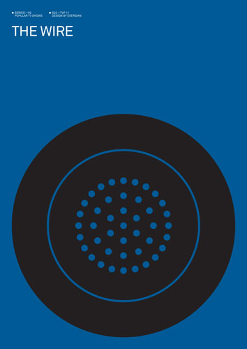 Exergian: The Wire poster created by Albert Exergian