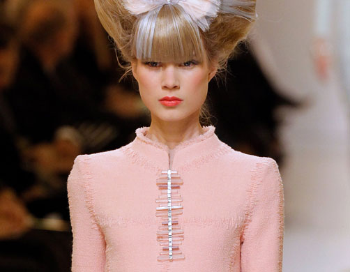 Chanel S/S: Chanel Spring-Summer 2010 Haute Couture collection Paris Fashion Week