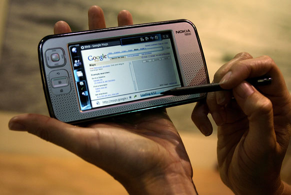 tablet gallery 2: 2007 Nokia Inc.'s new Linux-powered N800 Internet Tablet