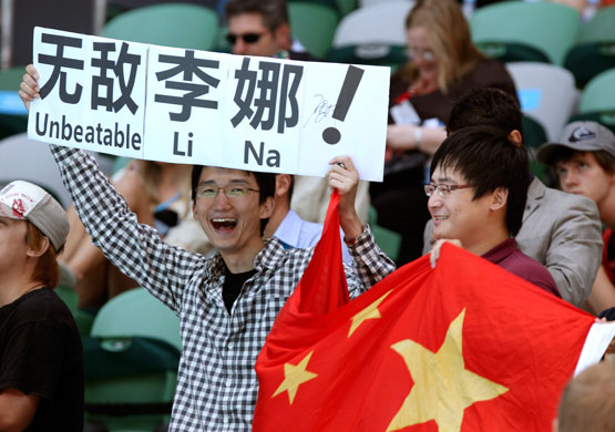 Aus Open Day 10: Li Na's fans