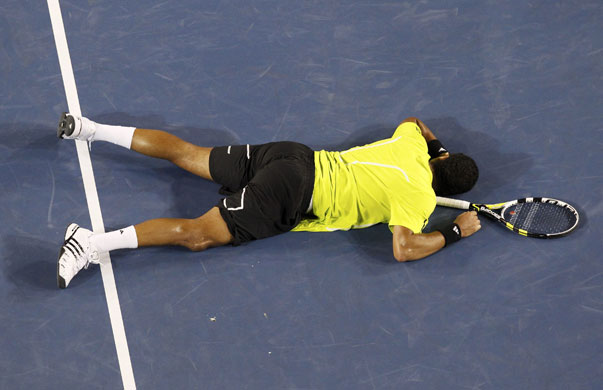 tennis: France's Jo-Wilfried Tsonga