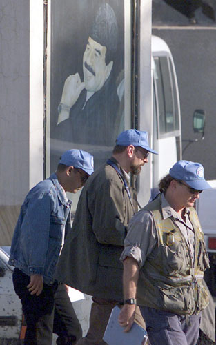 2003 Three Months to war: UN weapons inspectors in Baghdad