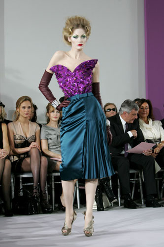 Paris haute couture: Dior Paris haute couture