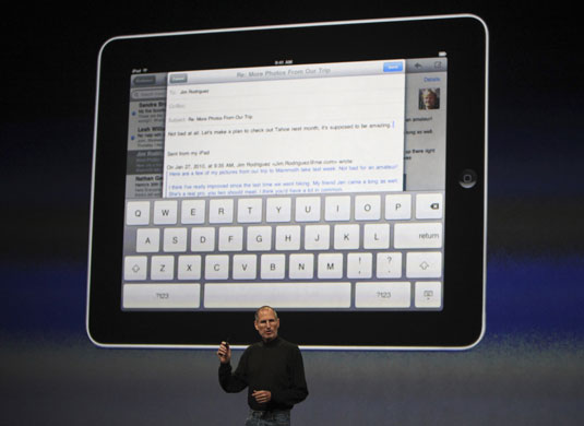 Apple ipad: Apple CEO Steve Jobs launches the new ipad