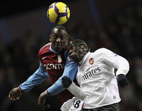 Prem League: Arsenal's Sagna
