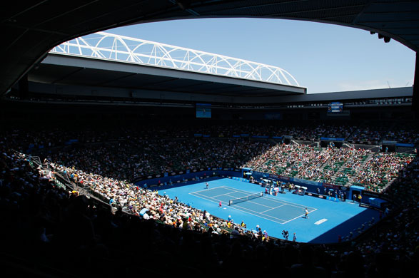 Aus Open day 11: A packed house at the Rod Laver Arena for semi-final day